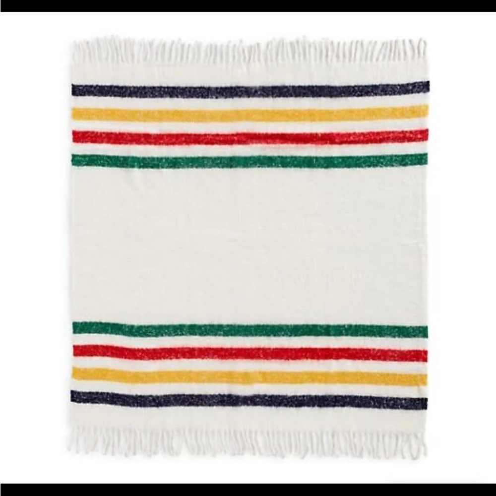 The Bay Striped Throw  - Wool and Acrylic